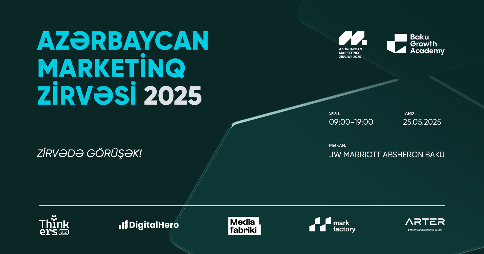 Marketinq Zirvəsi 2025 - ZİRVƏNİ BİRLİKDƏ FƏTH EDƏK